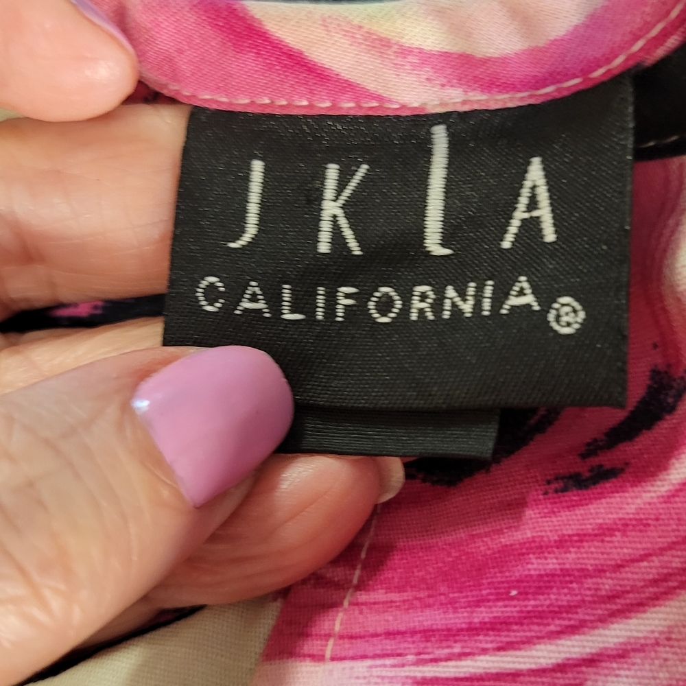 ✨️4/$35✨️SALE JKLA CALIFORNIA pleated floral skirt. S - Picture 6 of 7